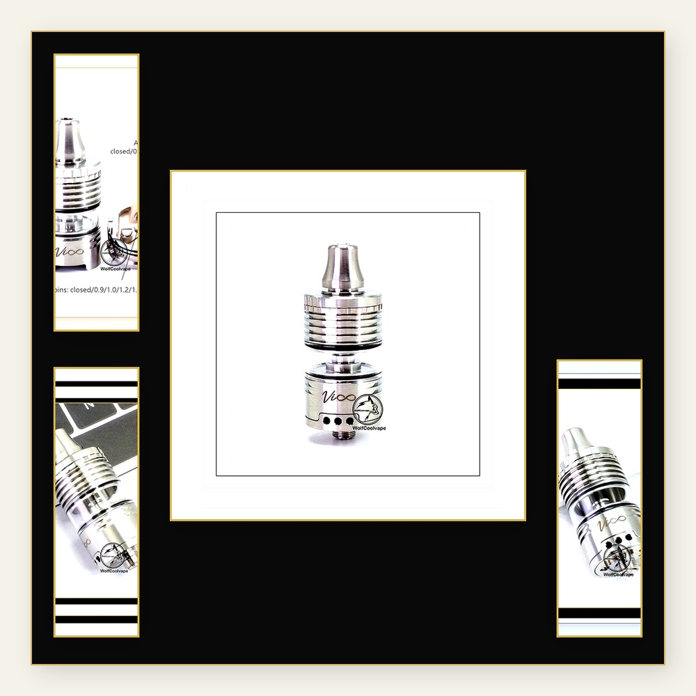 Wolfcoolvape Vico 22mm MTL/RDL - Vape Coil Replacement recension och pris