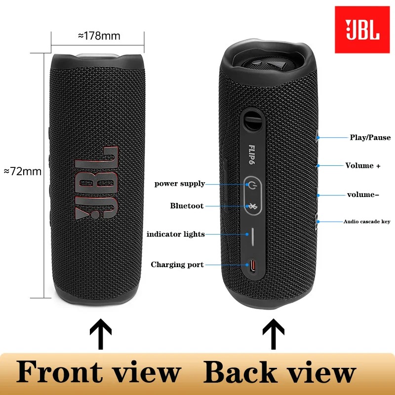 JBL Flip 6 Portable Bluetooth  - Jbl Speaker Flip 6 recension och pris