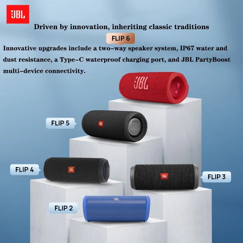 JBL Flip 6 Portable Bluetooth  - Jbl Speaker Flip 6 recension och pris