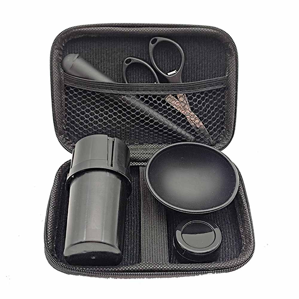 1Set Black Grinder Crusher Wit - Vape Accessory recension och pris