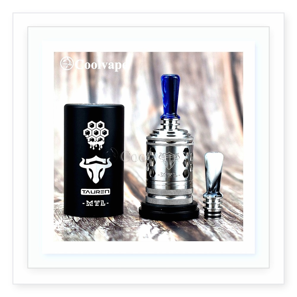 Tauren MTL RTA 510 Drip Tip -  - Drip Tip Resin recension och pris