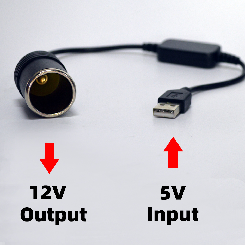 QXN 5V To 12V Converter Cable  - Accessories Experts Vape recension och pris
